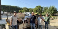 Elm Mott Fire Rescue, youth volunteers help rebuild Hunt after July 4 floods