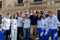 Reconoce alcalde a deportistas que participaron en Olimpíada Nacional