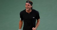 Tennis Star Stefanos Tsitsipas Confronts Opponent Daniel Altmaier in Fiery Exchange