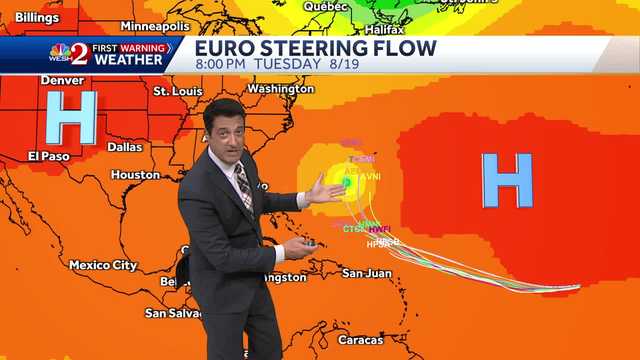 Erin will strengthen into a hurricane later this week.