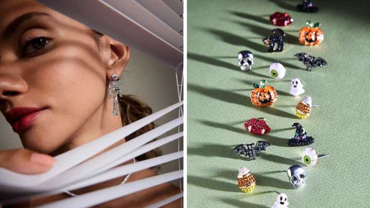 BaubleBar Halloween 2025: Get Kourtney Kardashian's skeleton earrings
