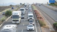 Tres kilómetros de retenciones por un accidente en la A