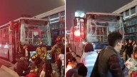 Surquillo: al menos 30 heridos tras choque de tres buses del Metropolitano en la Estación Angamos [VIDEO]