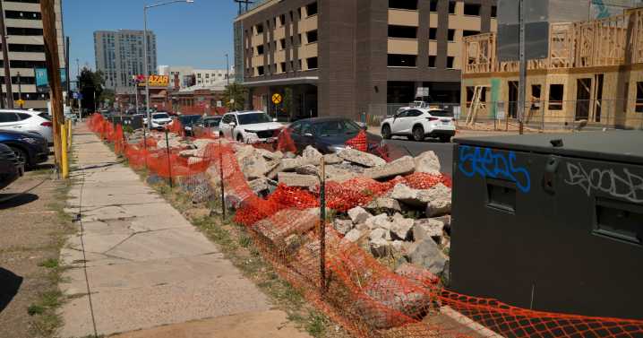Neighbors say construction debris near historic Denver church is an ‘eyesore’