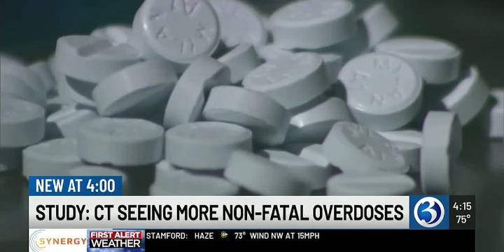 Connecticut seeing more non-fatal overdoses, study finds