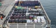 Coast Guard shows off largest drug offload in agency’s history valued at nearly $500 million