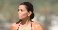 Eva Longoria stuns in bikini on Spanish beach after quitting America