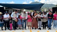 Entregan obras de pavimentación en tres comunidades de Donato Guerra