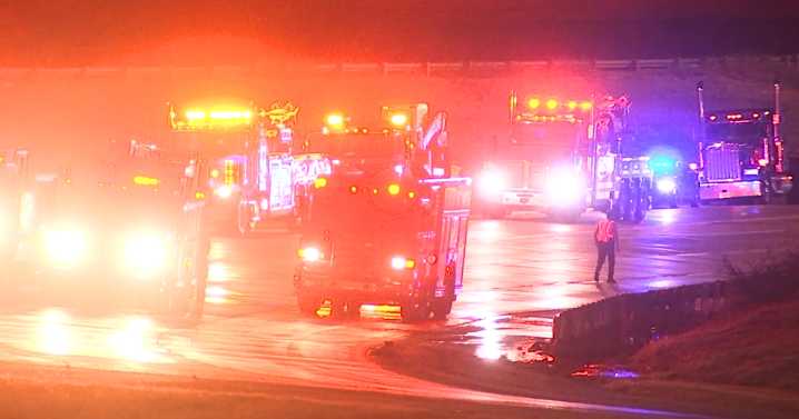 Driver, passenger killed after semi