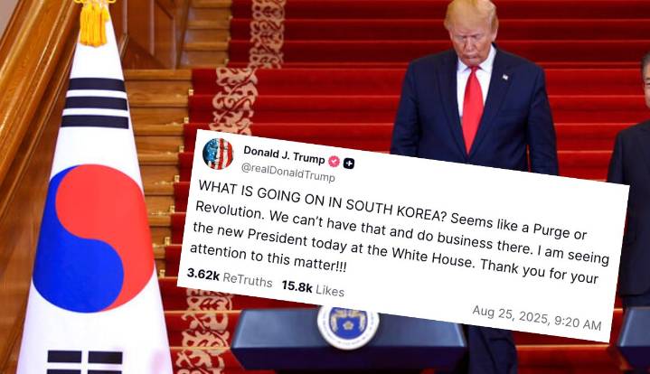Trump Wonders If South Korea Is Undergoing ‘Purge or Revolution’