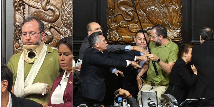 Médicos ponen en duda la gravedad de las lesiones del colaborador de Noroña tras pelea en el Senado: “Ni en las novelas”