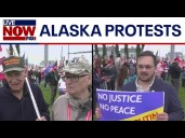 Trump-Putin Summit: Rallies for President Trump and Ukraine in Alaska