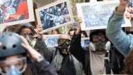 Fotorreporteros marcharon frente al Ministerio de Seguridad para exigir el cese de la represión