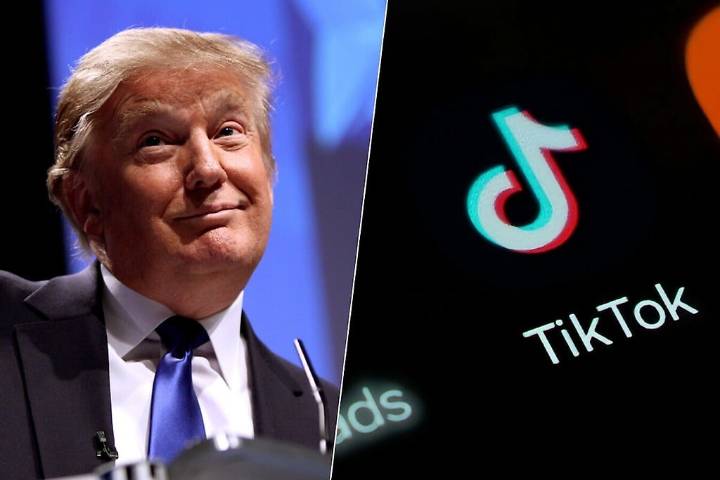 Trump abrió su cuenta en Tik Tok a pesar de las constantes amenazas de prohibir la plataforma en EEUU