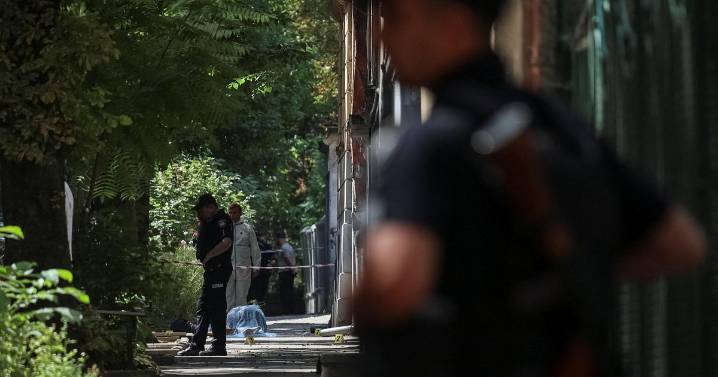 Prominent Ukraine politician shot dead in street by gunman reportedly disguised as delivery driver