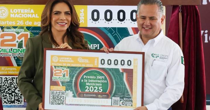 Premio IMPI a la Innovación Mexicana 2025: ¿cómo es el billete de la Lotería Nacional que lo conmemora?