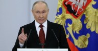 Russia 'breaks through Ukrainian frontline' days before Putin