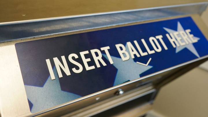 President Trump takes aim at mail-in voting, voting machines