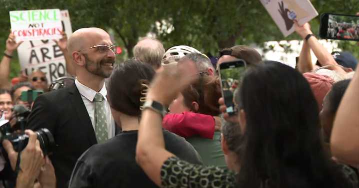 CDC staff gather to honor ‘the people who protect America’ after leaders who resigned were escorted out of agency