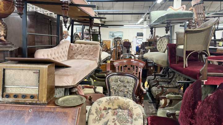 The Downside To Thrifting Antique Upholstered Furniture That No One Ever Tells You