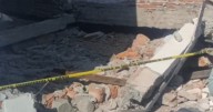 ¡Colapsa! Se registra derrumbe de antigua edificación en el centro de Colima por las intensas lluvias
