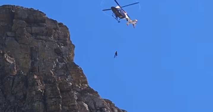 Two Bear Air rescues climber at Glacier National Park