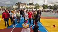 Inauguran la cancha José David Miranda en Los Bloques