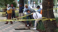 ¡Se la tragó la tierra! Mujer cae a socavón en camellón de Talismán y Eduardo Molina, GAM