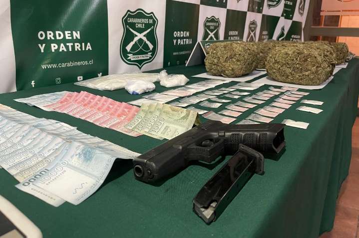 Carabineros desarticula banda dedicada al tráfico de drogas tras extensa investigación