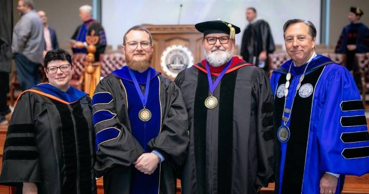 Foster & Fox installed in Thomas O. Jones Professorships at WBU