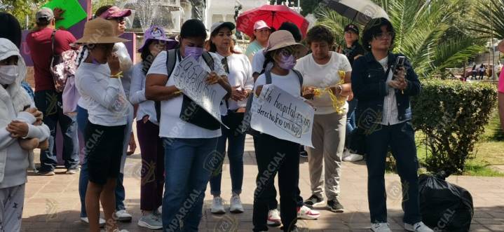 Marchan por falta de medicamentos contra el cáncer; ¿cuál es el recorrido?
