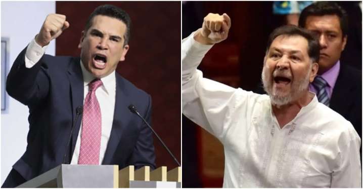 “Alito” Moreno vs Fernández Noroña: los “encontronazos” que han protagonizado ambos senadores