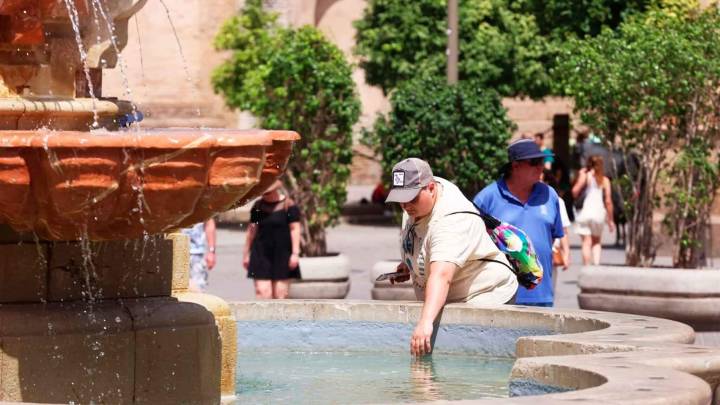 Activo hasta el martes un aviso naranja por temperaturas extremas en Sevilla