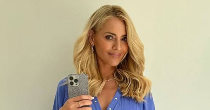 Tess Daly says it's 'been busy' as she makes 'reintroduction' after summer holiday with Vernon Kay