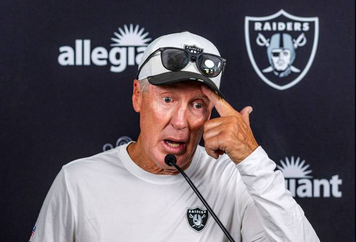 Raiders’ Pete Carroll, Geno Smith speak to media after joint practice with 49ers