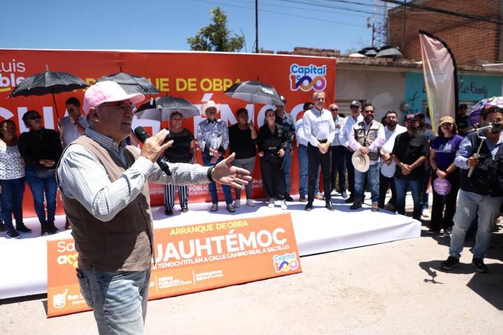 Alcalde Galindo pone en marcha transformación vial al norte de la Capital