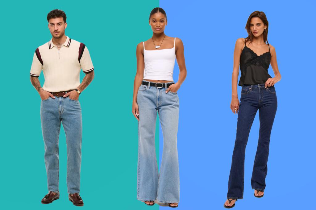 Shop the viral Abercrombie Denim Sale for 50% off 'good jeans'
