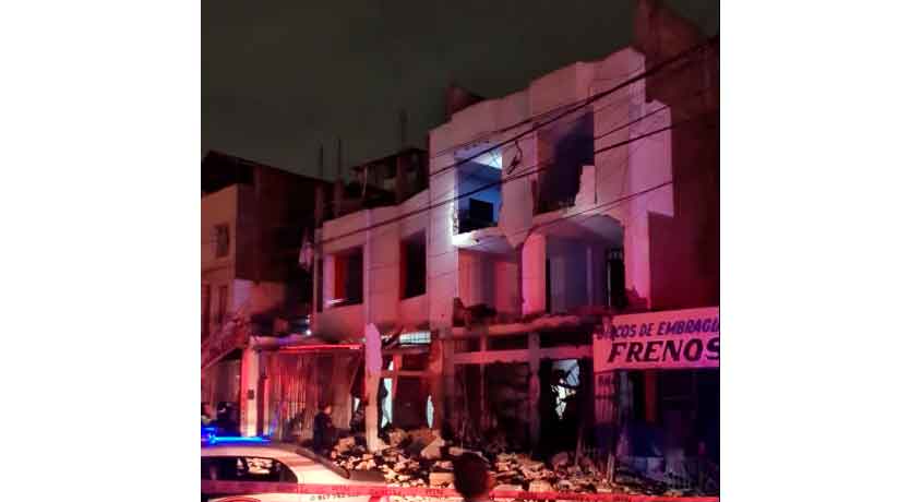 Explosión en Trujillo genera alarma y deja heridos
