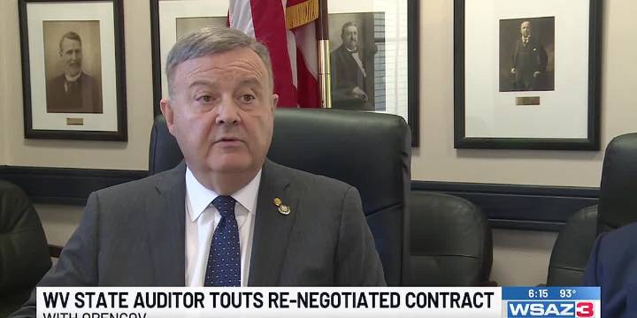 West Virginia State Auditor touts re-negotiated contract with OpenGov
