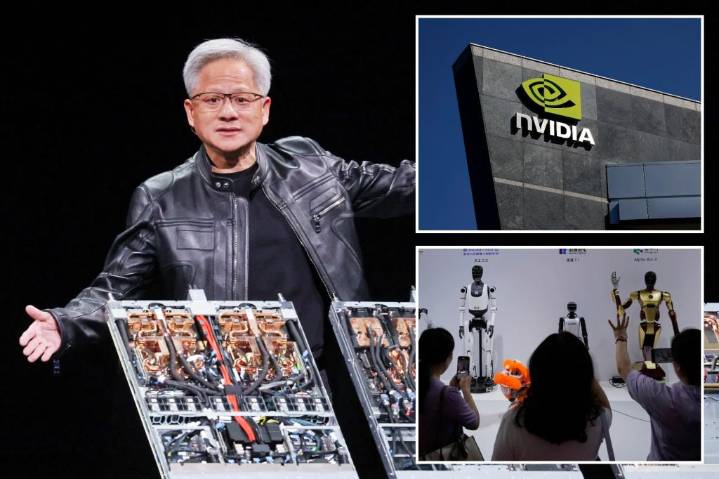 Nvidia shares sink as lackluster outlook sparks worries about an AI slowdown