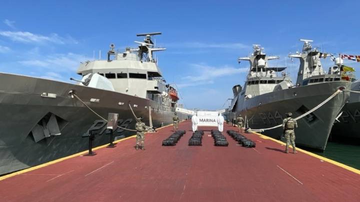 Asegura Marina más de 600 kilos de cocaína en costas de Guerrero