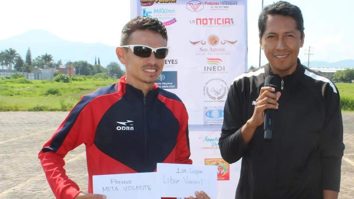 La calzada Zamora–Jacona se llenó este domingo de atletas en la Nexus Studio 10K