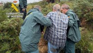 Rescatado un hombre desorientado en el monte tras accidentarse con su coche