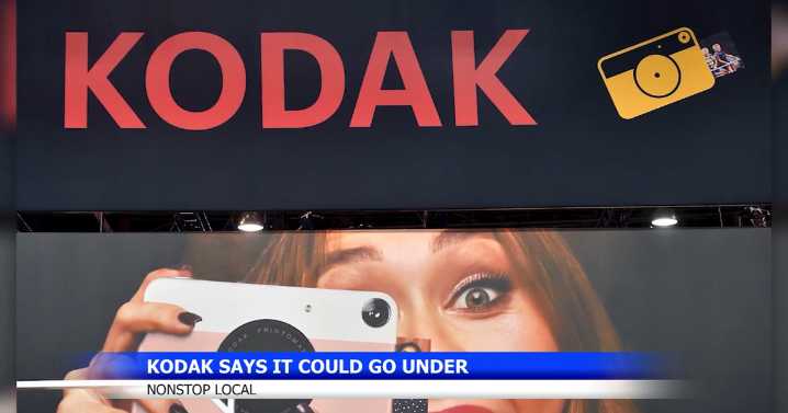 Kodak may soon go out of business, the photo company warns investors