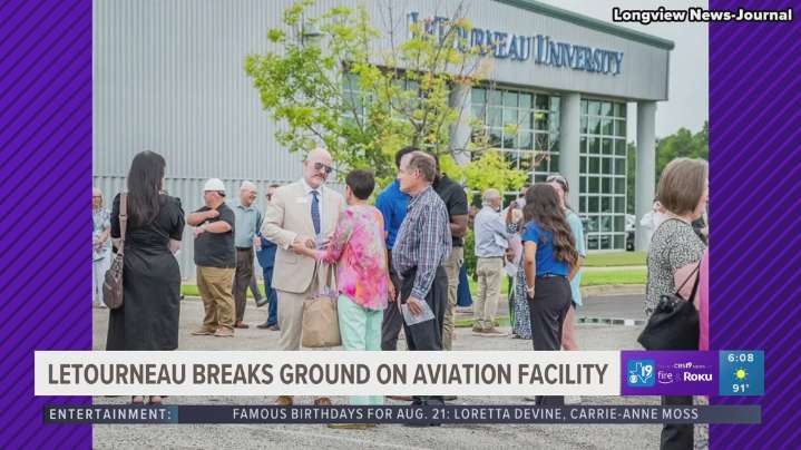 LeTourneau University breaks ground on $15 million aviation facility