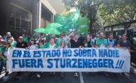 Paro nacional y movilización de ATE en rechazo a decretos que eliminan organismos del Estado