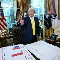 Trump says court halt of tariffs would cause 'Great Depression'