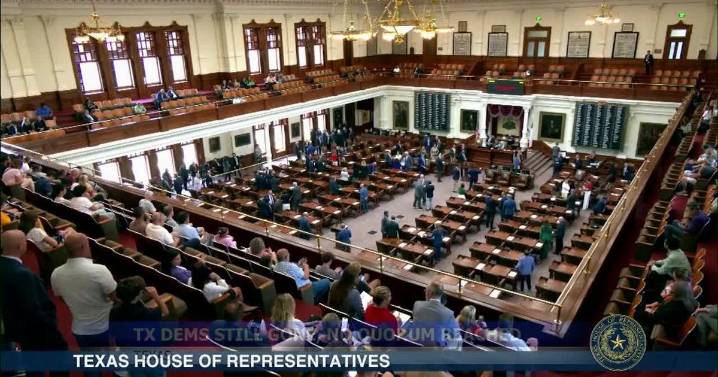Texas Democrats defy redistricting plan by skipping vote