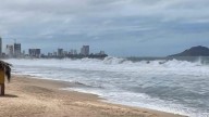 Mar de fondo en Mazatlán detiene paseos en embarcaciones y restringe acceso a zonas de baño