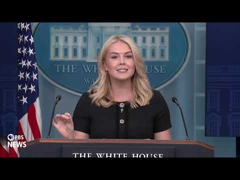 WATCH: ILL. Gov. Pritzker should 'pick up the phone', ask Trump for help on crime, White House says